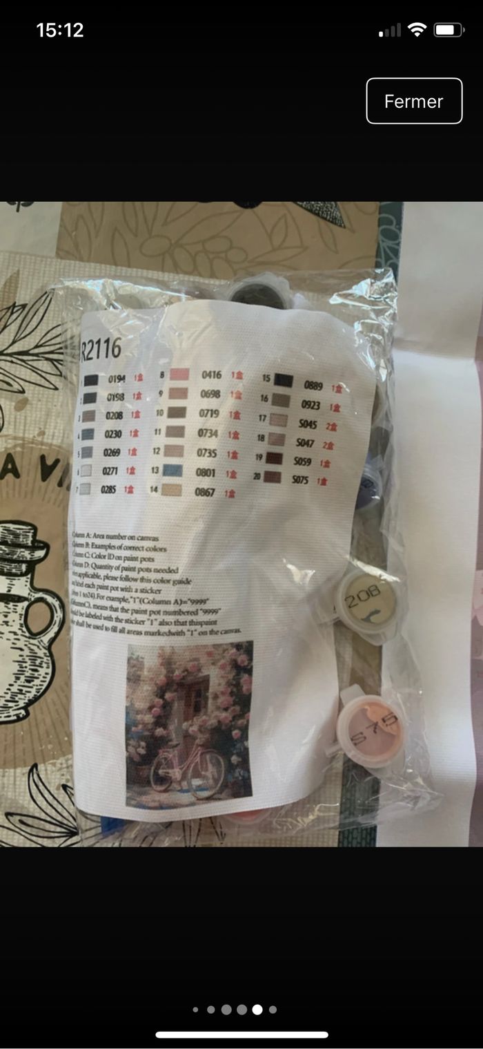 Kit complet de peinture par numéro - Neuf - photo numéro 7