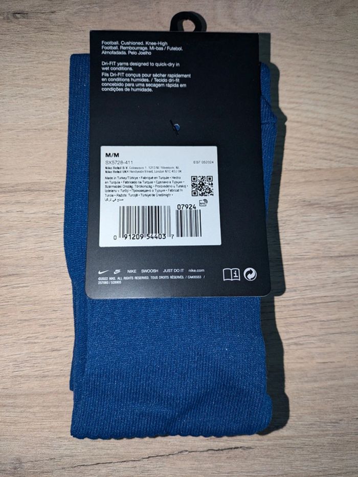 Chaussettes foot Nike dri fit 38-42 - photo numéro 3