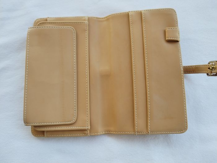 Portefeuille Porte-monnaie multipoches beige - photo numéro 6