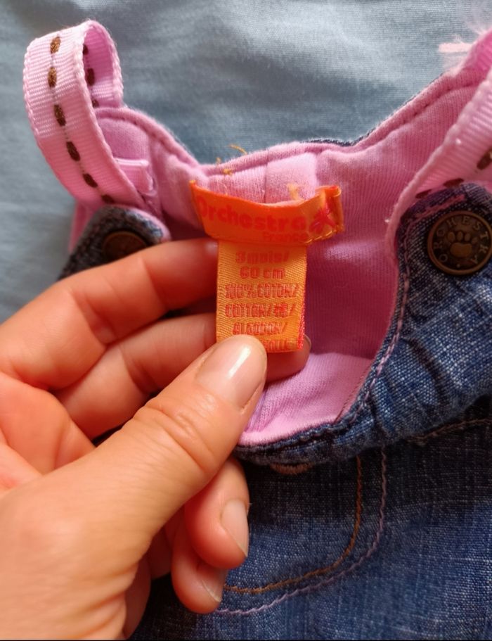 Salopette Orchestra taille 3 mois - photo numéro 2