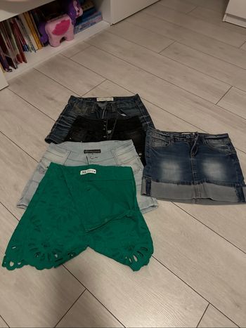 5 pièces lot short jupe femme