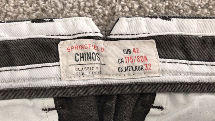Pantalon chinos Springfield 42 - photo numéro 4