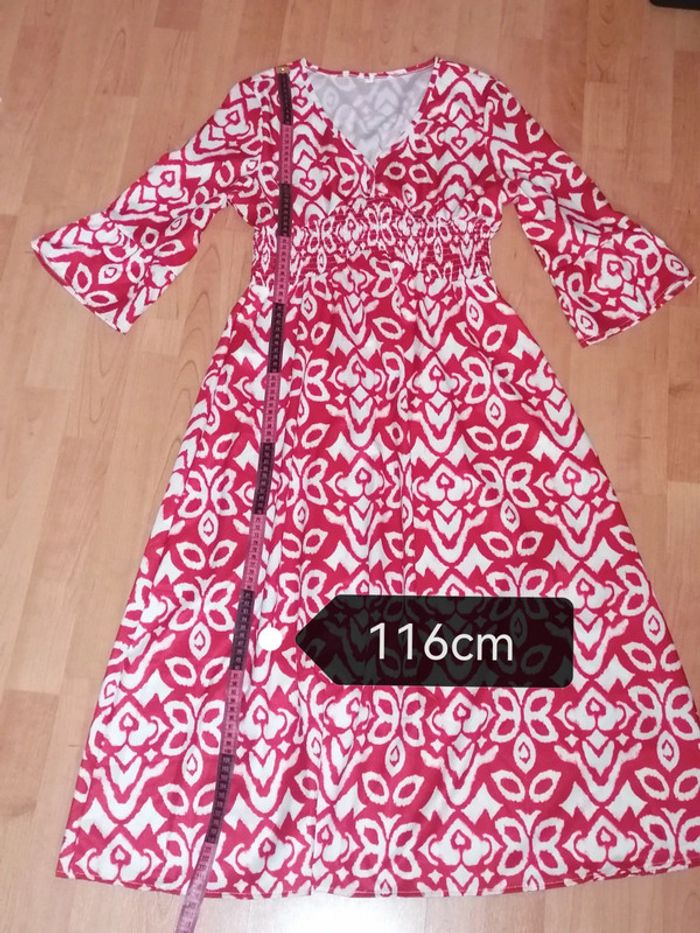 Longue robe rouge S - photo numéro 14