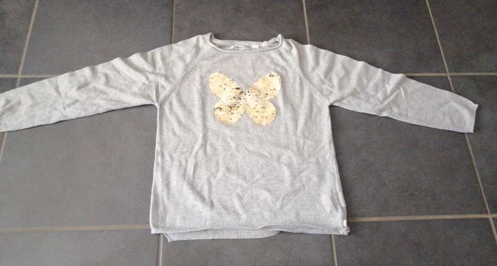 Tee-shirt manche longue pull 8 ans okaidi