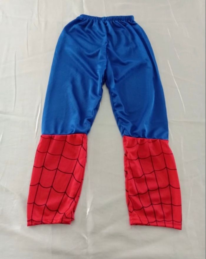 Deguisement spiderman bleu et rouge 5-6ans - photo numéro 3