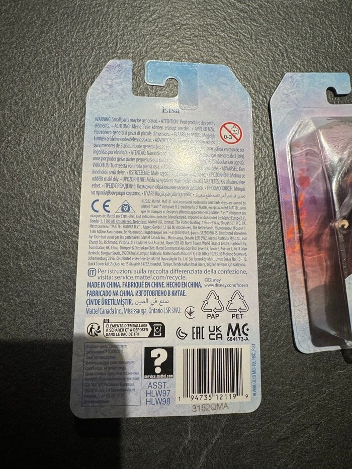 🧸Lot Disney reine des neiges figurines - Elsa et Anna - neuf - photo numéro 5