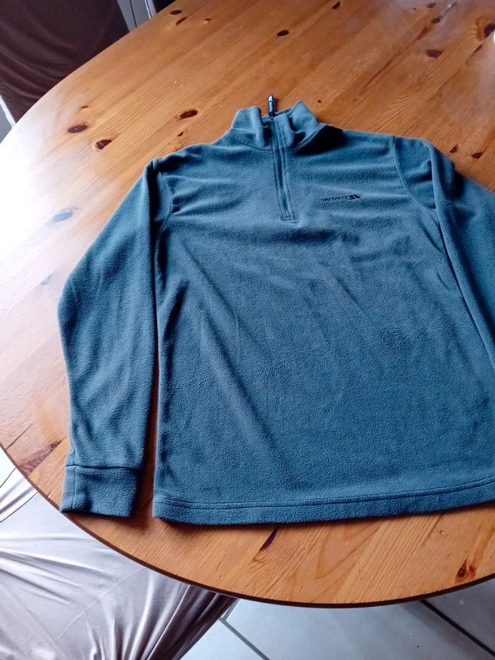 Polaire gris 11/12ans💙 - photo numéro 2