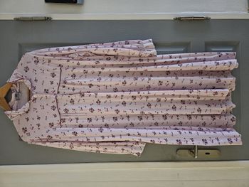 Chemise de nuit longue femme - Rose imprimé - 46/48 - Bleu Bonheur 