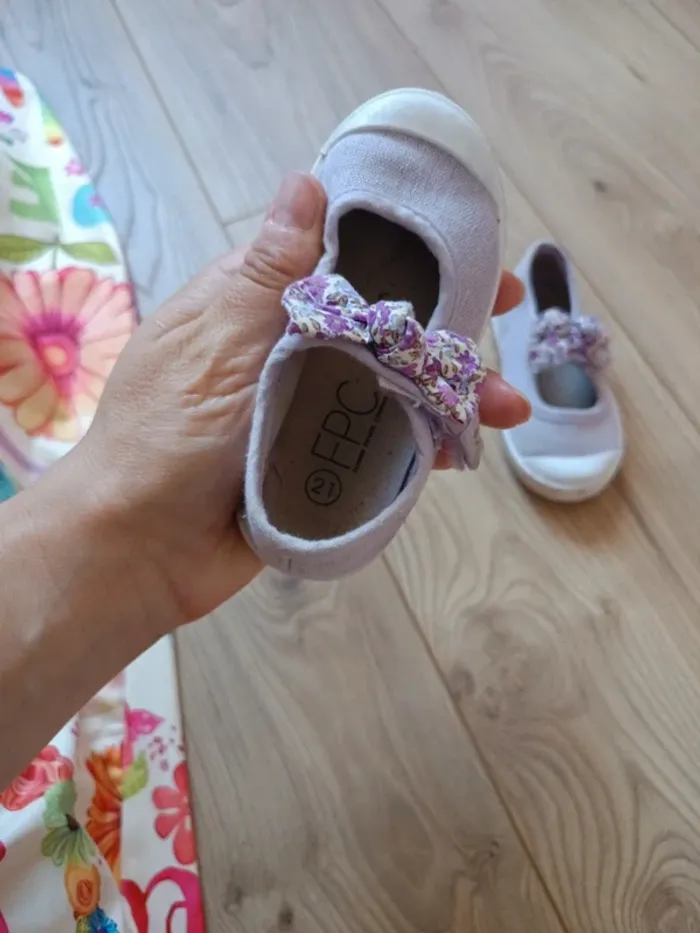 Chaussures en toile fille - photo numéro 2