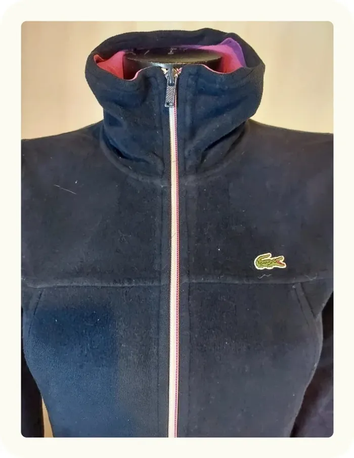 Veste polaire femme Lacoste - photo numéro 2