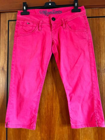 Pantacourt rose Tommy Hilfiger