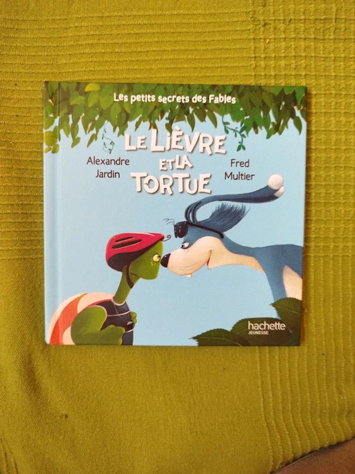 Livre Le lièvre et la tortue
