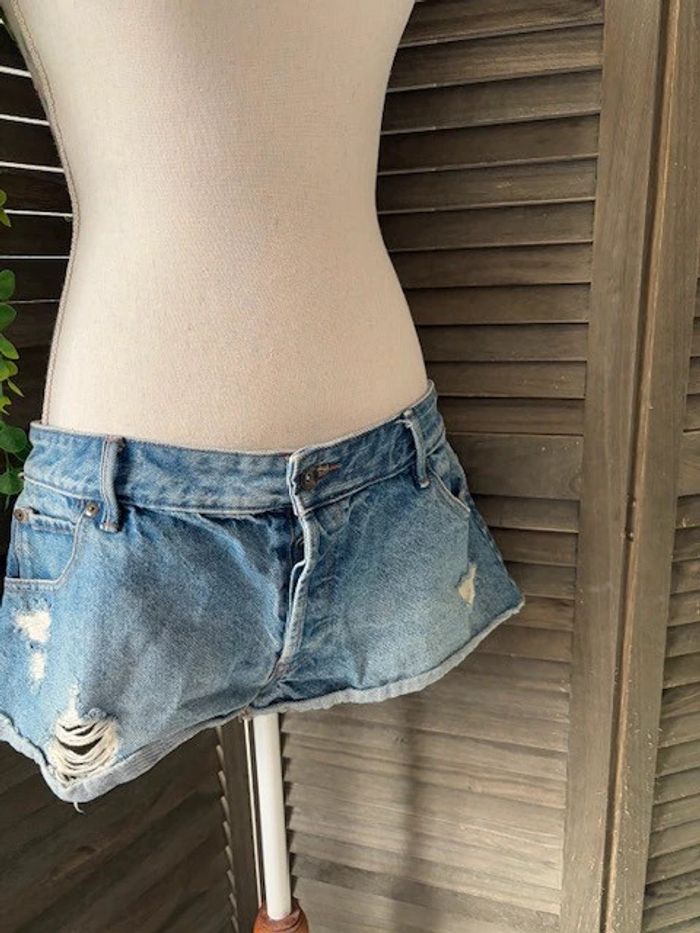 SHORT en jean Roxy bleu taille S - photo numéro 2