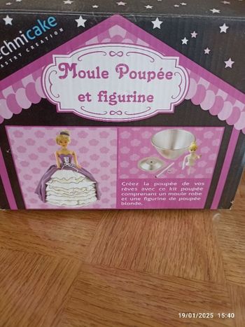 Kit création gâteau poupée