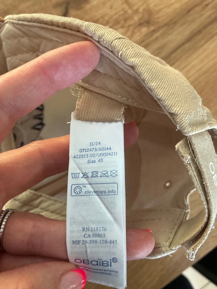 Casquette Obaibi 45 cm - photo numéro 3