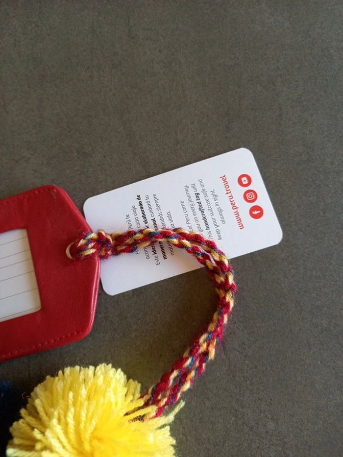 Porté étiquette bagages neuf - photo numéro 4