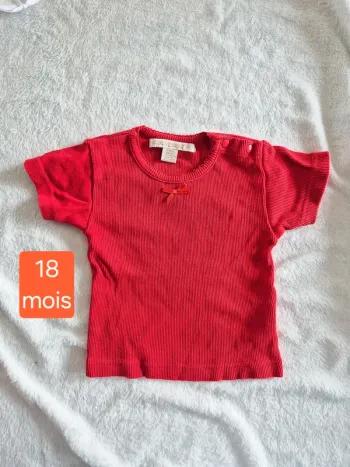 T shirt orchestra 18 mois rouge
