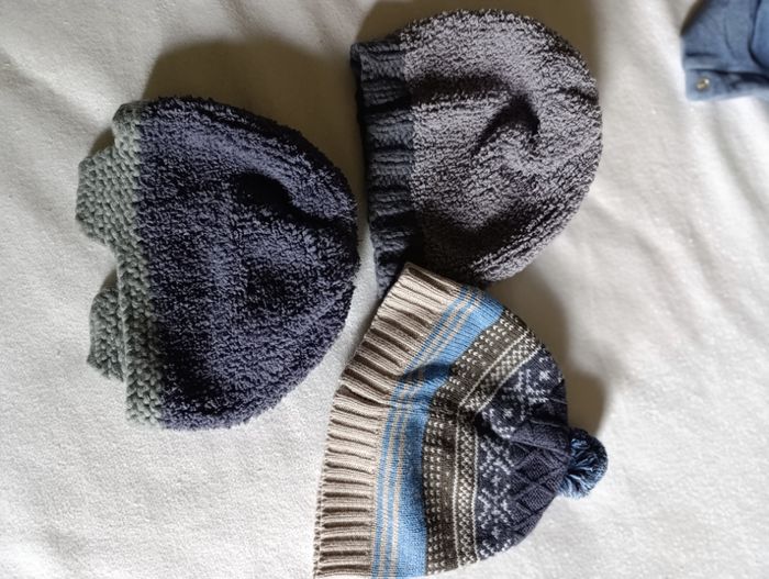 Lot de  bonnet - 6/12 mois