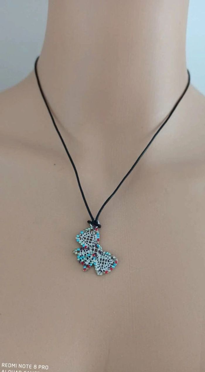 Collier pendentif noeud - photo numéro 2