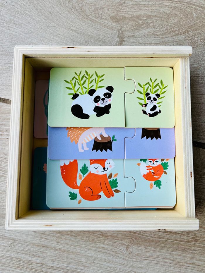 Puzzle Vilac Maman-bébé - photo numéro 3