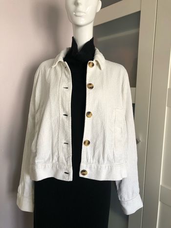 Veste velours côtelé