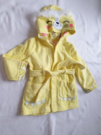 Peignoir jaune petite lionne - 2/3A - Du Pareil au Même