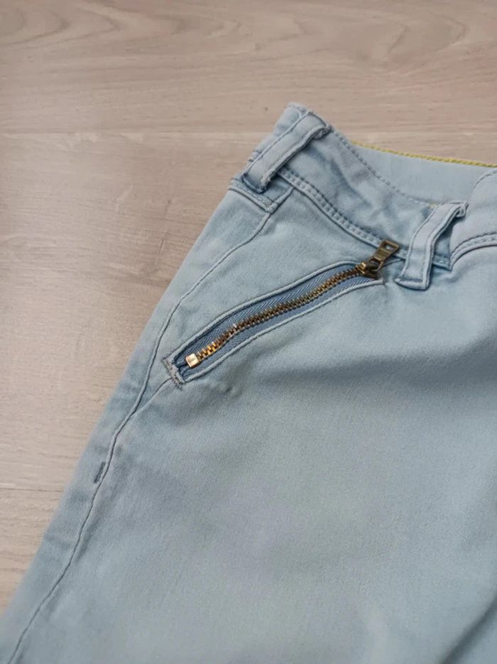 Jean Okaïdi fille skinny taille 14 ans en bon état - photo numéro 7