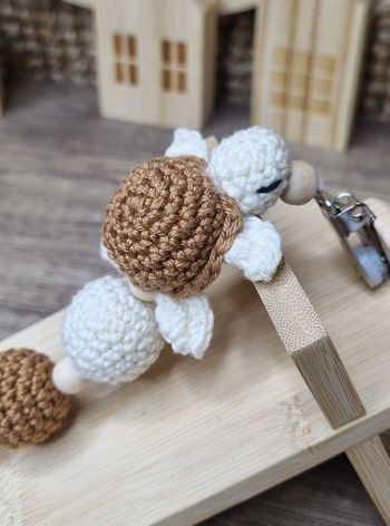 Attache tétine personnalisée 