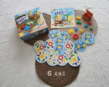 Jeu fais ta valise, complet et comme neuf. 