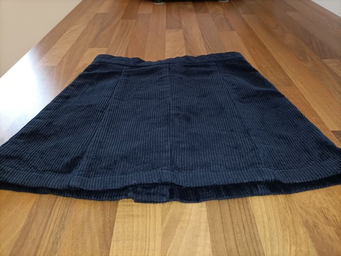 Jupe velours côtelé noir 8-9 ans H&M - photo numéro 5