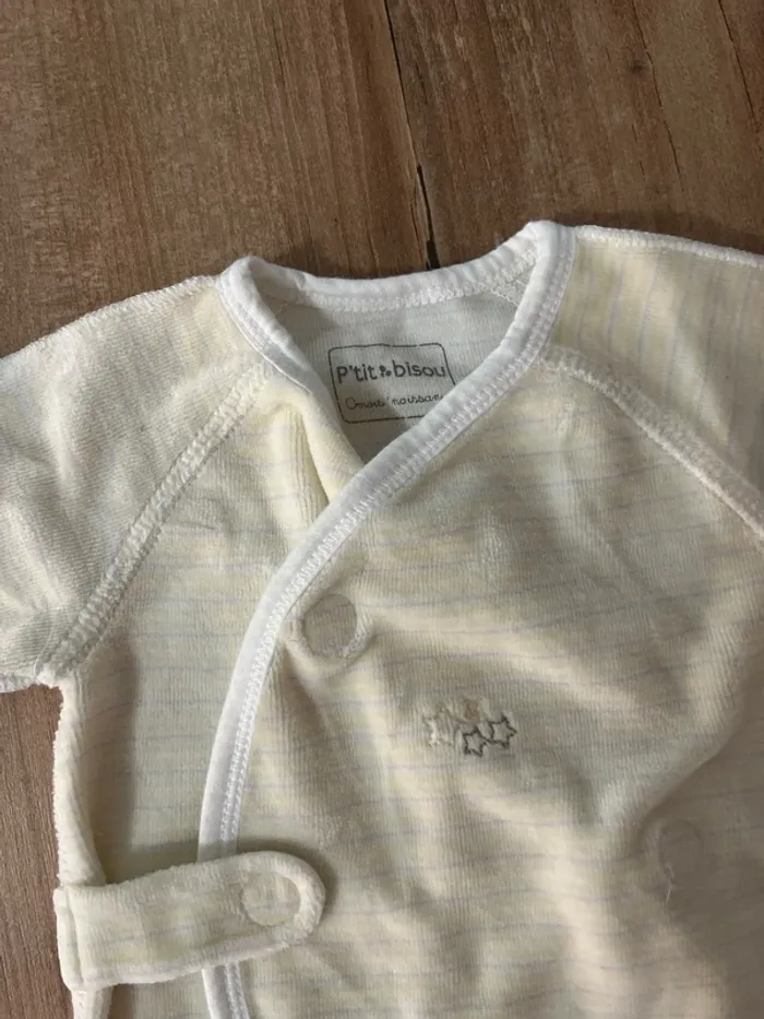 Grenouillère 0 mois naissance petit prince 🫅