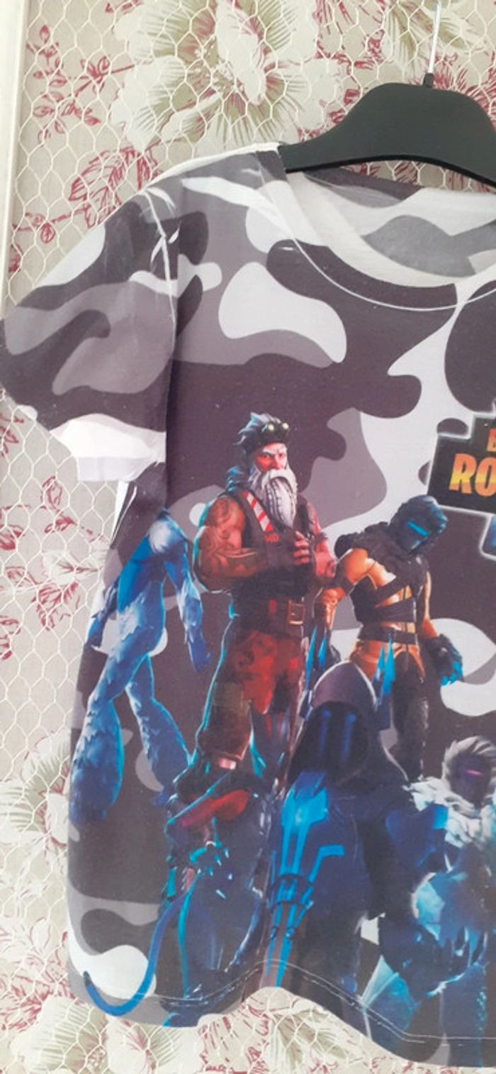 Tee shirt Fortnite Battle Royale 5 ans - photo numéro 4