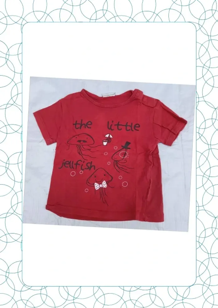 Tee shirt manches courtes 12 mois Kiabi