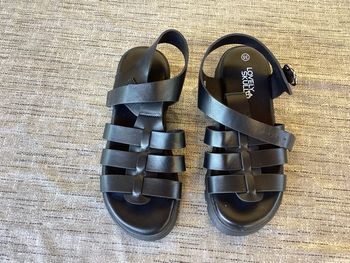 Sandalettes noires 35