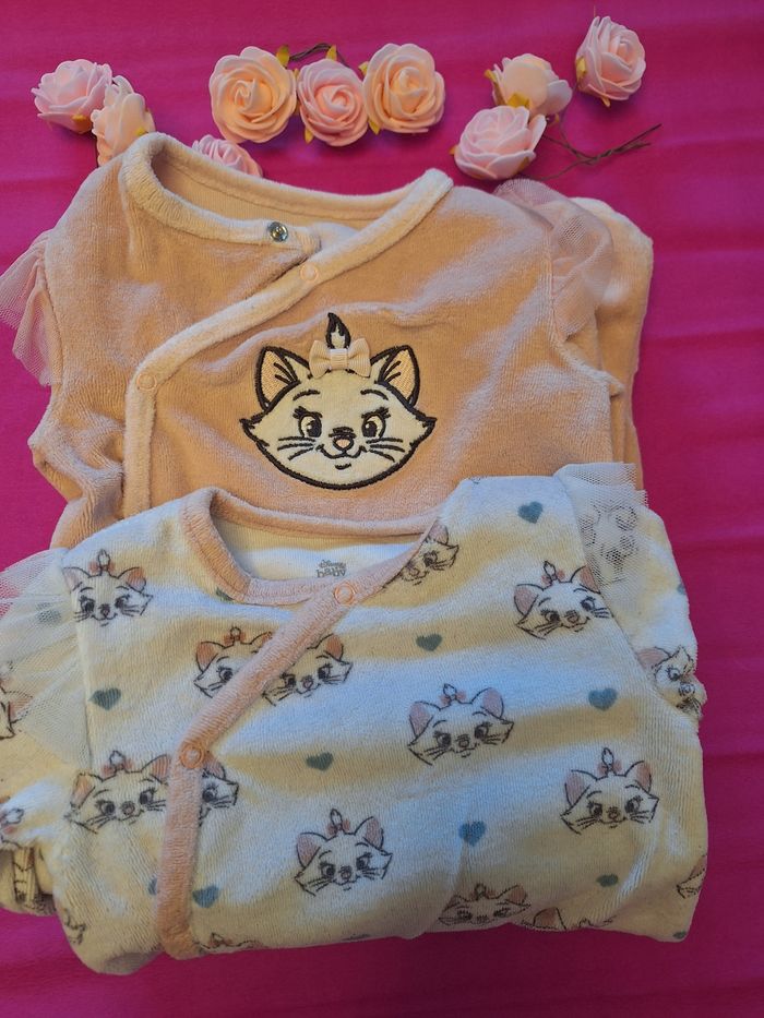 2pyjama bébé fille 3mois orchestra - photo numéro 2