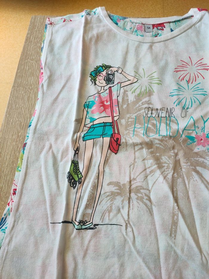 Tee shirt fille 5 ans - photo numéro 2