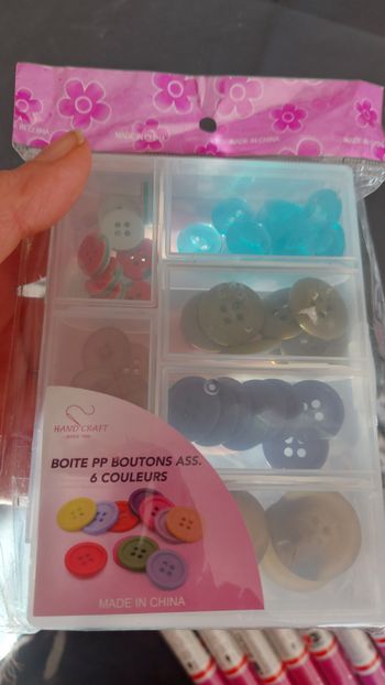 Boite de boutons