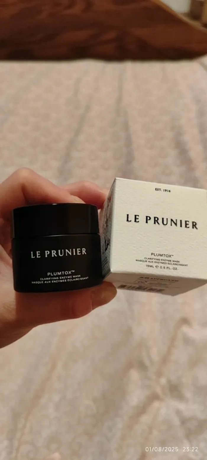 Le Prunier Plum Tox Masque Clarifiant Enzymatique à la Prune (Aha + Bha + Pha) 15ml