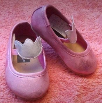 Ballerines rose neuve pointure 18