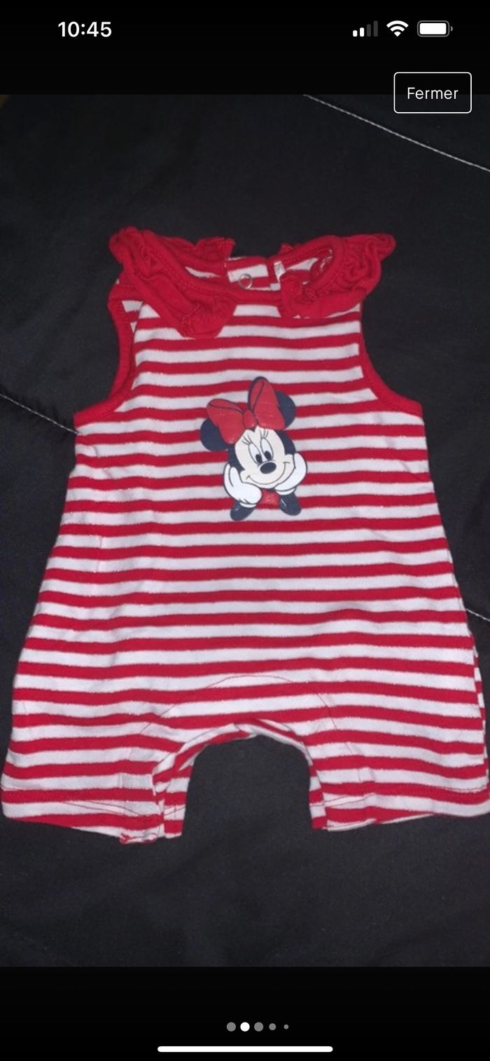 Lot de 2 barboteuse taille Naissance - photo numéro 3