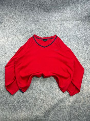 Pull Col V Rouge Balmain L