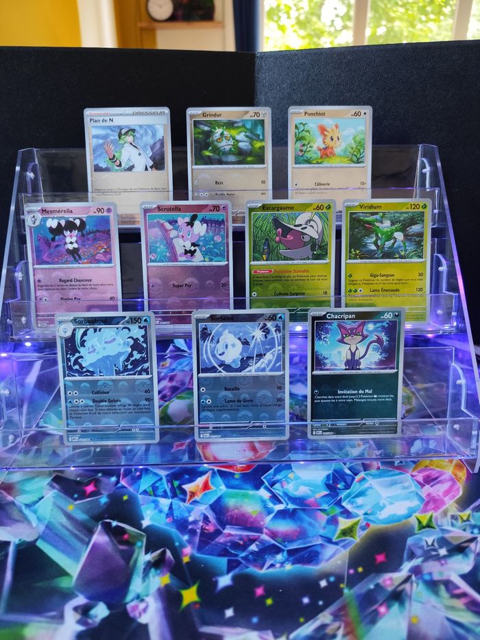 Lots de 10 cartes Pokémon Pokeball  neuves 🇨🇵  Série EV 10.5