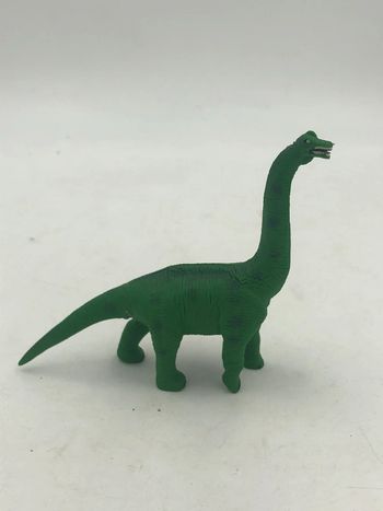 Figurine dinosaure Brachiosaure vintage matières souple
