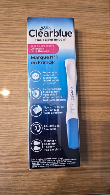 Test de grossesse Clearblue digital