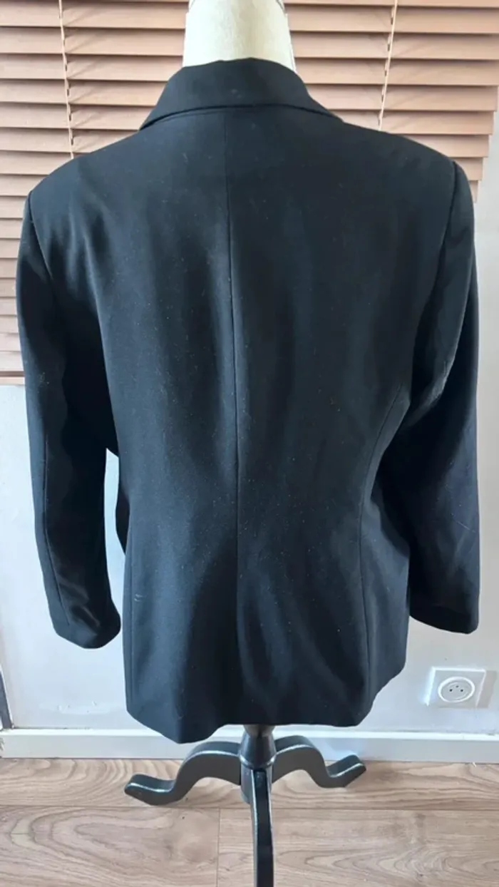 💕 blazer veste tailleur noir taille 46 xxxl #kiabi - photo numéro 8