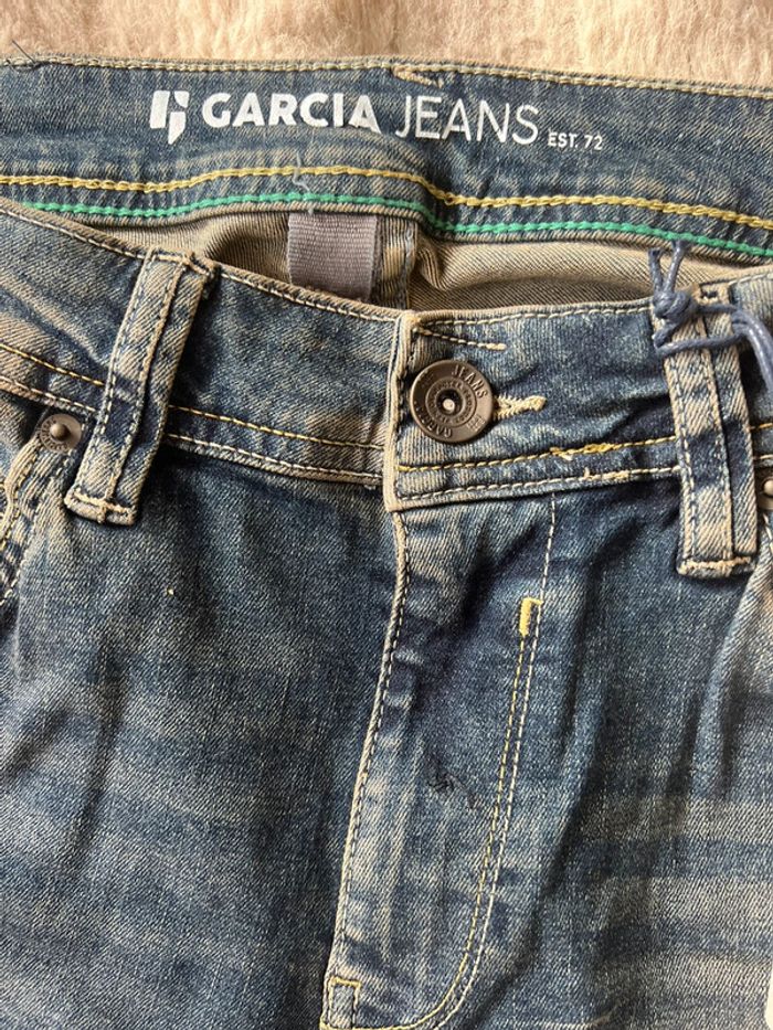Pantalon jeans délavé taille 28 - photo numéro 4