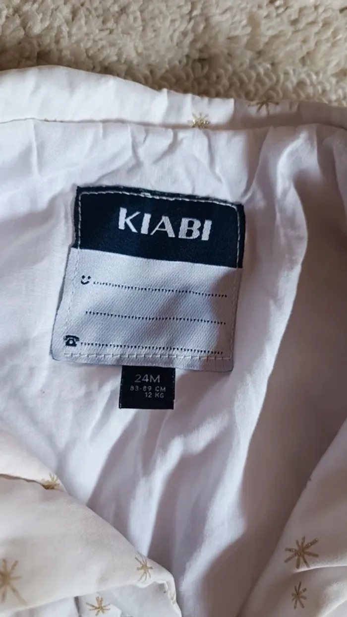 Manteau léger Kiabi 24 mois - photo numéro 3