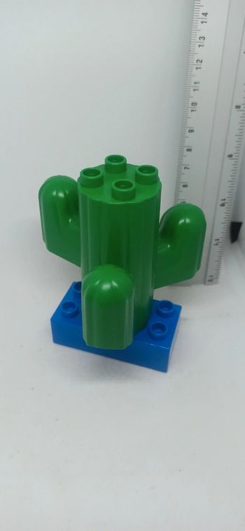 Décor paysage arbre cactus lego duplo