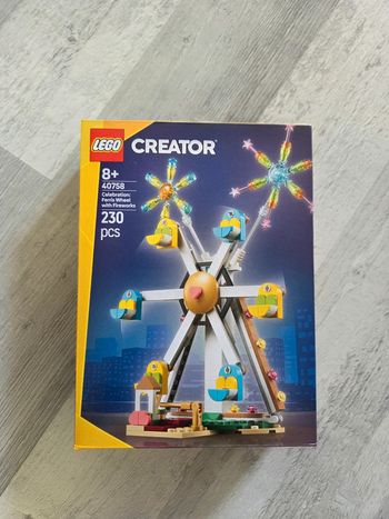Set lego Célébration : la grande roue avec des feux d’artifice