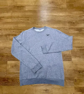 Pull reebok vintage gris taille s